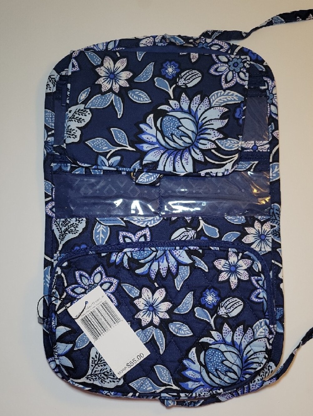 Vera Bradley Tropical Tapestry Quilted Hanging Travel Bag NWT